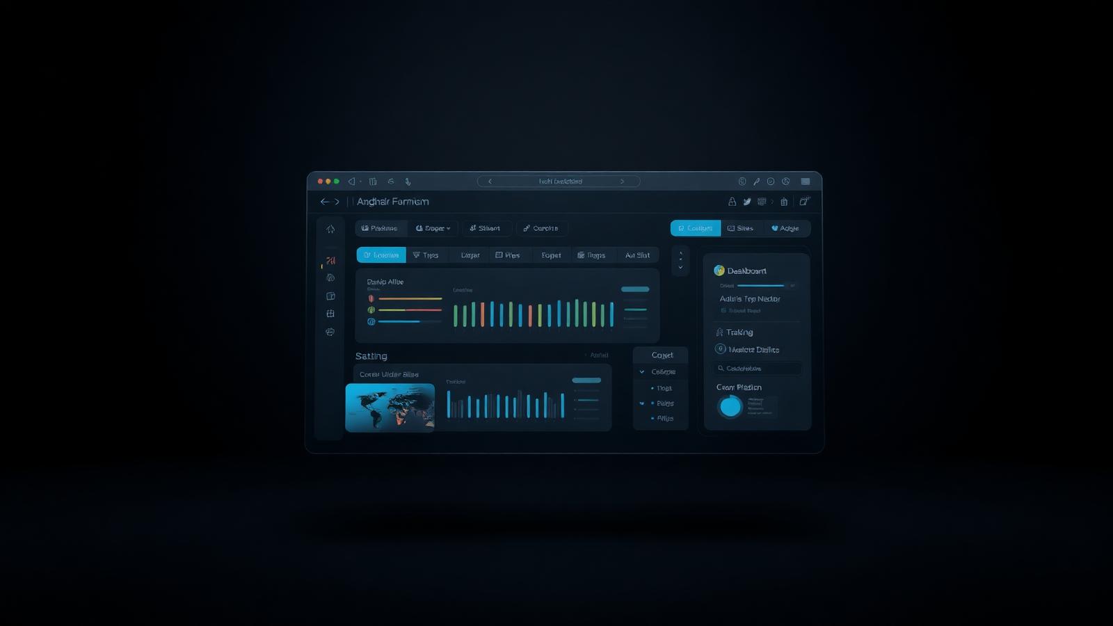 CMS & Admin Panel Development โ hero visual